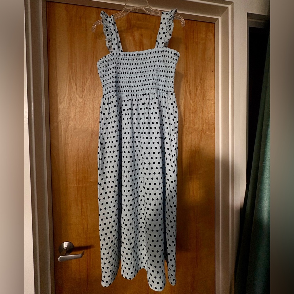 Polka Dot Maxi Dress